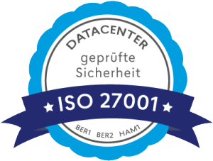 ISO 27001 zertifiziertes Rechenzentrum