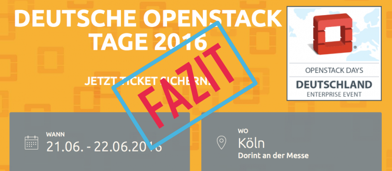 DOST 2016 Fazit ScaleUp Technologies DOST 2016 Fazit ScaleUp Technologies