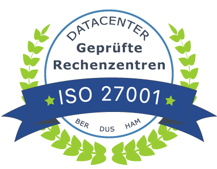 ISO 27001 Certified Data Center Seal