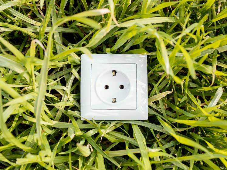 Green power socket