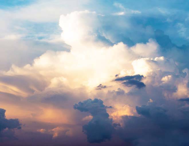 Cloud, Himmel mit Wolken